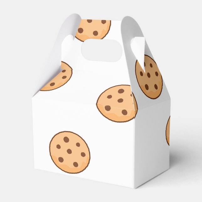 Caja Para Regalos cookies en blanco (Front Side)