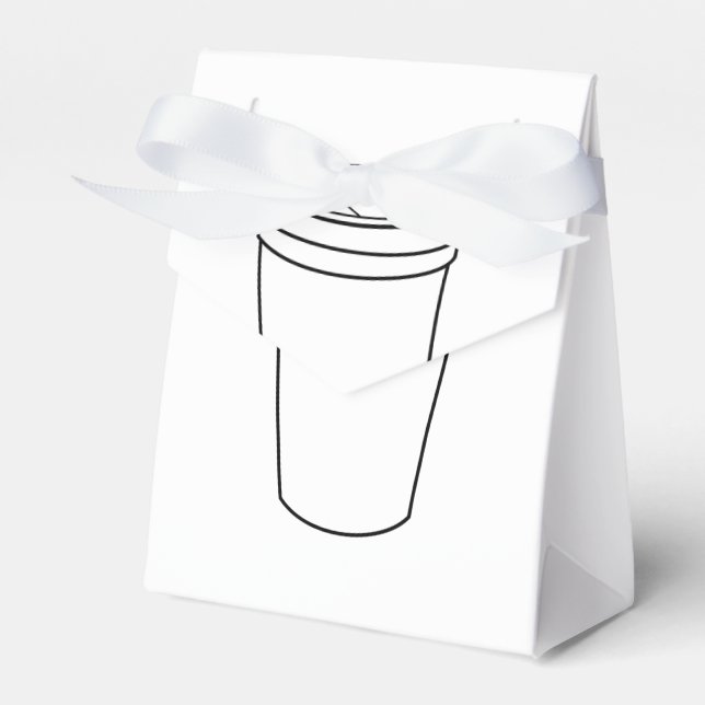 Caja Para Regalos Copa del Café (Papel a seguir) (Front Side)