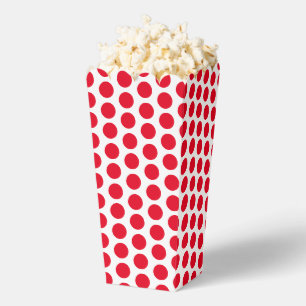 Caja Para Regalos Copos de nieve rojos blancos, regalo de puntos de
