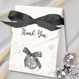 Caja Para Regalos Coqueta Black Bow Elegant Black Tie