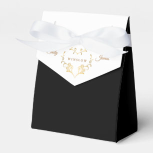 Caja Para Regalos Corazón de oro de dos tonos favoritos caja-fancy