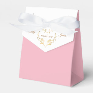 Caja Para Regalos Corazón de oro de dos tonos favoritos caja-fancy