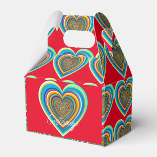 Caja Para Regalos Corazón de San Valentín multicolor Thunder_Cove