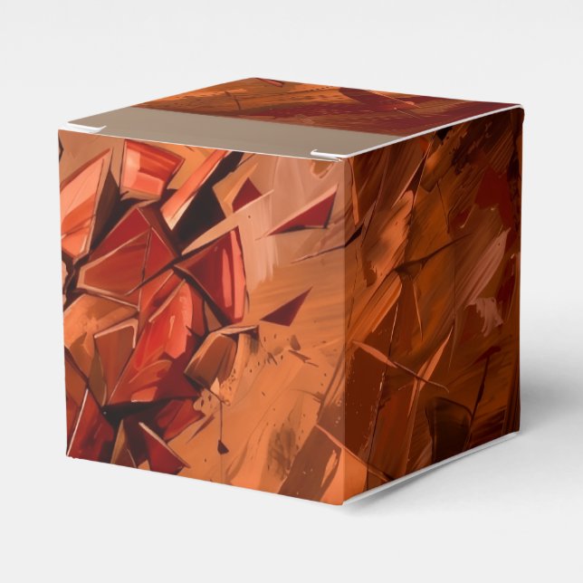 Caja Para Regalos Corazón Diseñado (Costado Anverso)