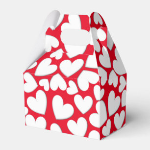 Caja Para Regalos Corazones esponjosos