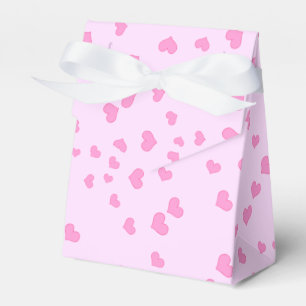 Caja Para Regalos Corazones flotantes rosados
