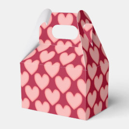 Caja Para Regalos Corazones rosas