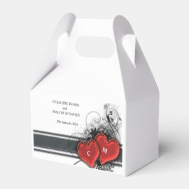 Caja Para Regalos Corazones y Desplazamientos