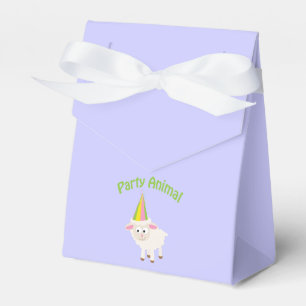 Caja Para Regalos Cordero Animal de Fiesta