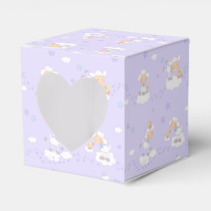 Caja Para Regalos Cordero dulce en la nube