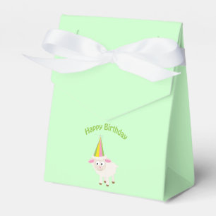 Caja Para Regalos Cordero feliz de cumpleaños