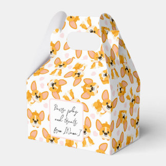 Caja Para Regalos Corgi Birthday