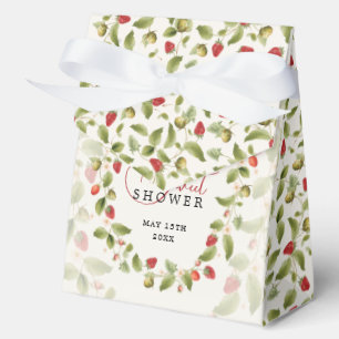 Caja Para Regalos Corona de flores silvestres de fresa dulce roja pa