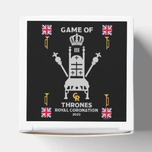 Caja Para Regalos Coronación Real Británica Rey Carlos III