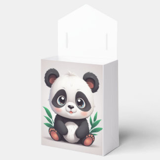 Caja Para Regalos Córrido panda