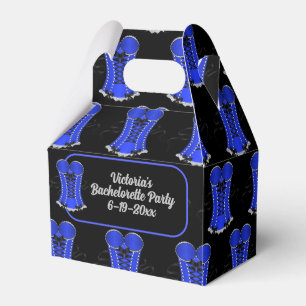 Caja Para Regalos Corsé azul coqueto Gable