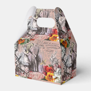 Caja Para Regalos Cortina de tonterías de Alicia país de las maravil