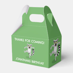 Caja Para Regalos Corto anillo lemur personalizado personalizado
