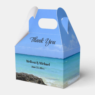 Caja Para Regalos Costa Tropical Beach con un Boda de Big Rock