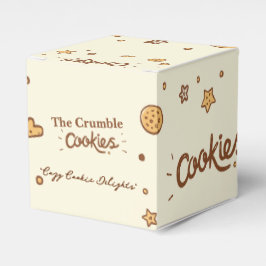 Caja Para Regalos Cosy Cookie Delights (Crema)