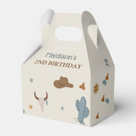 Caja Para Regalos Cowboy Occidental Birthday Party Favor Box
