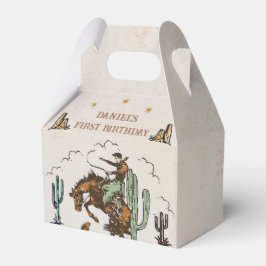 Caja Para Regalos Cowboy Occidental Birthday Party Favor Box
