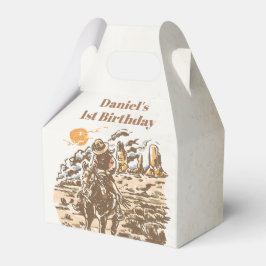 Caja Para Regalos Cowboy Occidental Birthday Party Favor Box