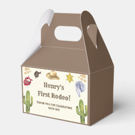 Caja Para Regalos Cowboy Occidental Birthday Party Favor Box