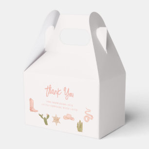 Caja Para Regalos Cowgirl Pink Western Baby Shower