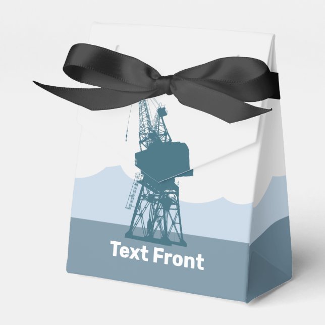 Caja Para Regalos Crane del patio (Front Side)