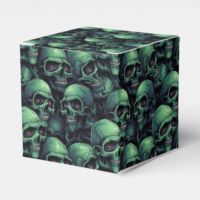 Caja Para Regalos Cránulos de Creepe (Costado Anverso)