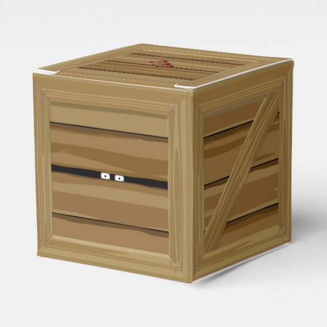 Caja Para Regalos Crato Misterioso (Costado Anverso)