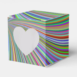 Caja Para Regalos Crayon Box de colores Espiral de ilusión óptica