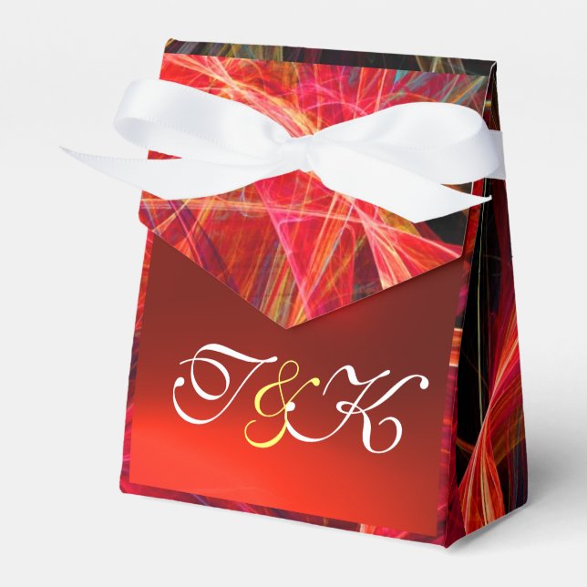 CAJA PARA REGALOS CRAZA FOTO GEMSTONE RED RUBY MONOGRAM (Front Side)