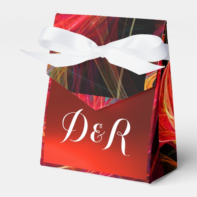 CAJA PARA REGALOS CRAZA FOTO GEMSTONE RED RUBY MONOGRAM (Front Side)