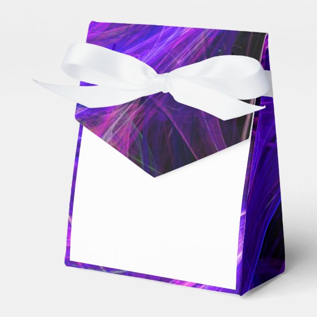 Caja Para Regalos CRAZY PHOTON azul violeta (Front Side)