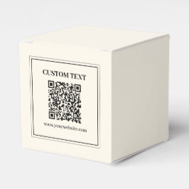 Caja Para Regalos Crea instantáneamente un código QR escaneable para
