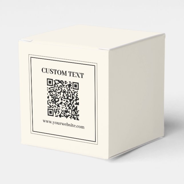 Caja Para Regalos Crea instantáneamente un código QR escaneable para (Costado Anverso)