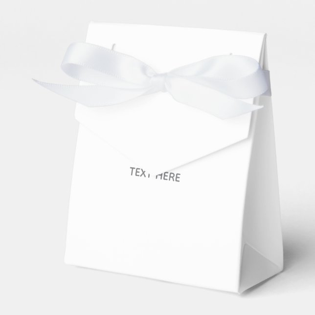 Caja Para Regalos Crea tu propio blanco  (Front Side)