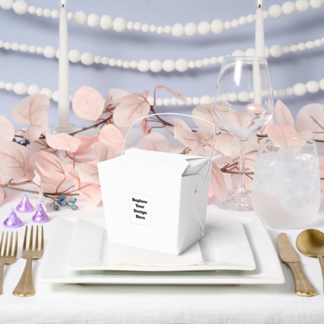 Caja Para Regalos Crea tu propio blanco (Boda)