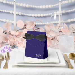Caja Para Regalos Crea tu propio color de monograma personalizado