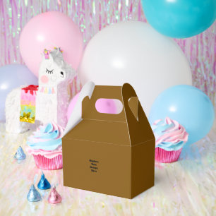 Caja Para Regalos Crea tu propio marrón