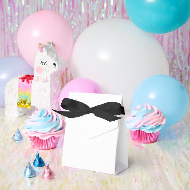 Caja Para Regalos Crea tu propio personalizable blanco (Fiesta)