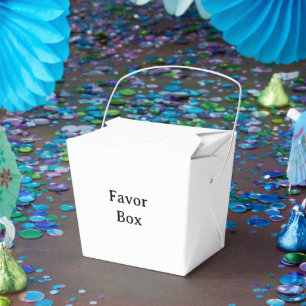 Caja Para Regalos Crea tu Propio Simple Pequeño Para Llevar 2"x2"x2.