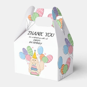 Caja Para Regalos Cream Persian Cat Longhair Gracias