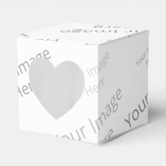 Caja Para Regalos Crear su propio Personalizado Corazón 2x2 Favor Bo