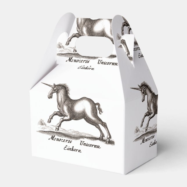 Caja Para Regalos Creatividad de Unicorn Classic Running Magic Woodl (Front Side)