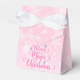 Caja Para Regalos Cree en la Magia de la Navidad