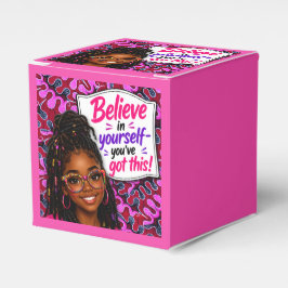 Caja Para Regalos Cree en ti mismo, ¡tú puedes!