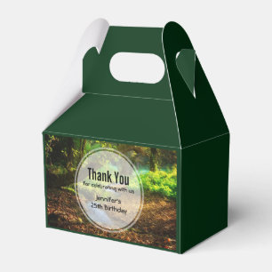 Caja Para Regalos Creek forestal Hermoso paisaje natural Foto